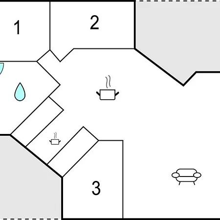 Three-bedroom In Ulfborg 乌尔夫堡